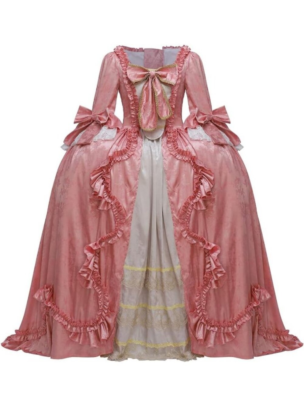 Elegant Rococo Baroque Ball Gown Dress | 18th Century Victorian Costume - Picture 1 of 6